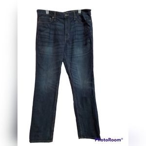 Goodfellow & Co dark denim straight recto jeans 36w 32L